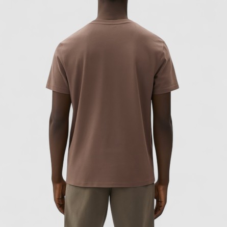 BRIATORE MILANO - Basic crew-neck T-shirt in cotton blend