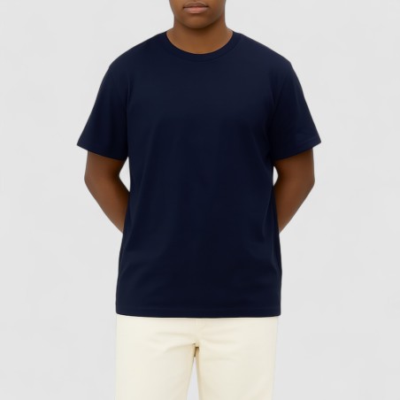 BRIATORE MILANO - T-shirt basique à col ras du cou en coton mélangé