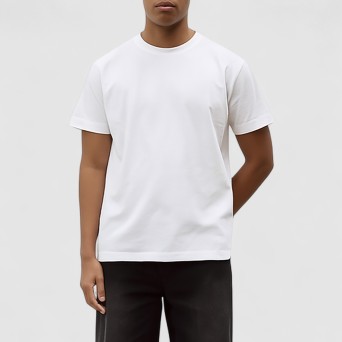 BRIATORE MILANO - T-shirt basic girocollo in misto cotone