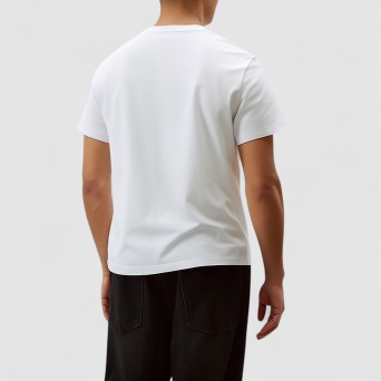 BRIATORE MILANO - Basic crew-neck T-shirt in cotton blend 2