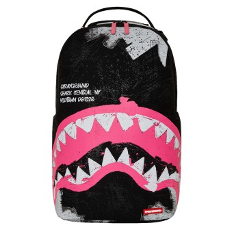 SPRAYGROUND - Backpack SHARK CENTRAL SORBET HAND U PAINTED DLX COTTON