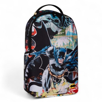 SPRAYGROUND - DC BATMAN COLLAGE SHARK DLXR Rucksack 2
