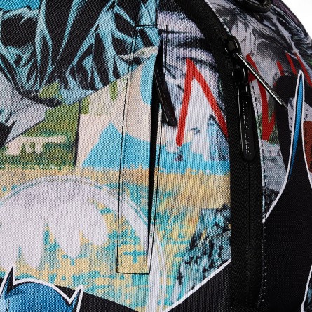 SPRAYGROUND - Mochila DC BATMAN COLLAGE SHARK DLXR