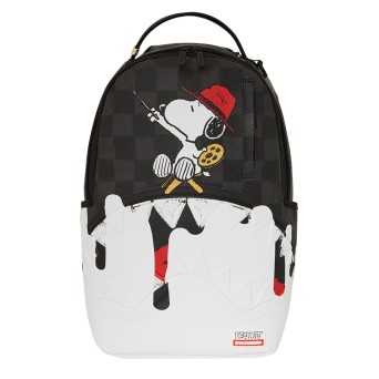 SPRAYGROUND - SNOOPY PAINTING SHARK Backpack DLXSV