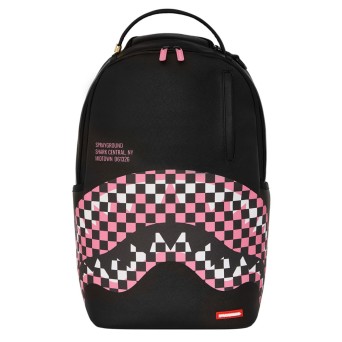 SPRAYGROUND - Zaino SHARK CENTRAL BREAKUP CHECK SORBET
