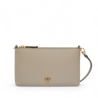 PINKO - Love Birds Logo-Clutch-Tasche