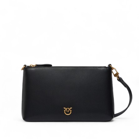 PINKO - Love Birds Logo-Clutch-Tasche