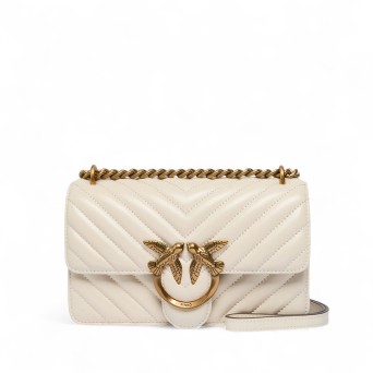 PINKO - Borsa a spalla Mini Love Bag One Chevron