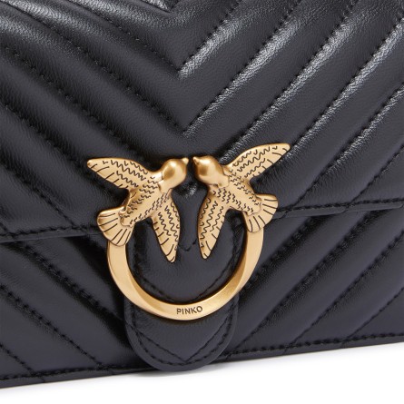 PINKO - Mini Love Bag One Chevron Umhängetasche