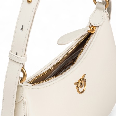 PINKO - Pinko Mini Love Bag Sac à bandoulière demi-lune