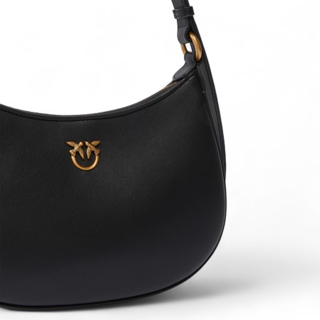 PINKO - Pinko Mini Love Bag Sac à bandoulière demi-lune