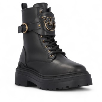 PINKO - Mia ankle boot with Love Birds logo 2