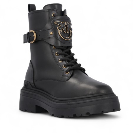 PINKO - Mia ankle boot with Love Birds logo