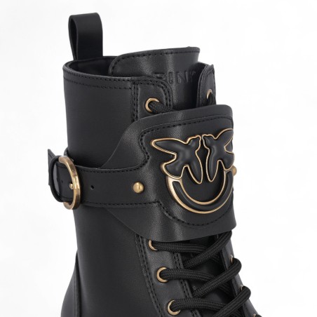 PINKO - Mia ankle boot with Love Birds logo
