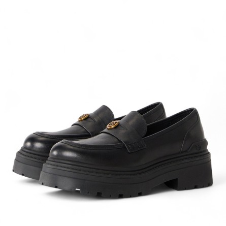 PINKO - Mocassino Mia con logo Love Birds