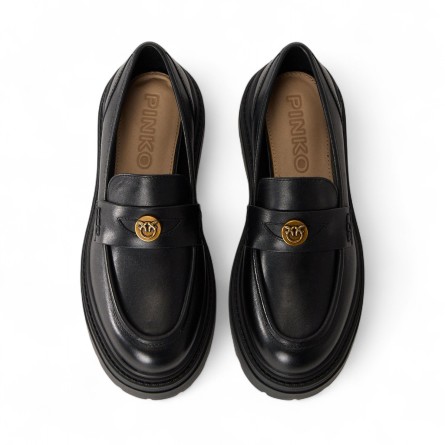 PINKO - Mocassino Mia con logo Love Birds