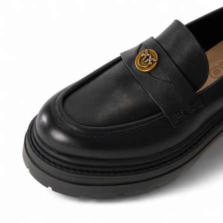 PINKO - Mocasín Mia con logotipo Love Birds