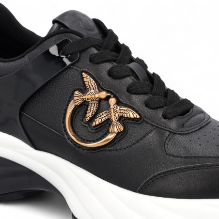 PINKO - Baskets Ariel avec logo Love Birds