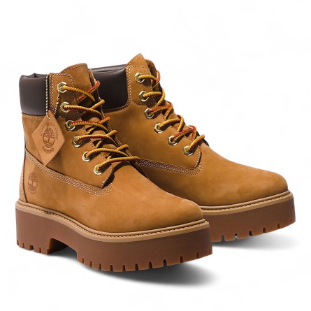 TIMBERLAND - Anfibio impermeabile Stone Street 6-Inch - Couleur: Jaune,Taille: 39½