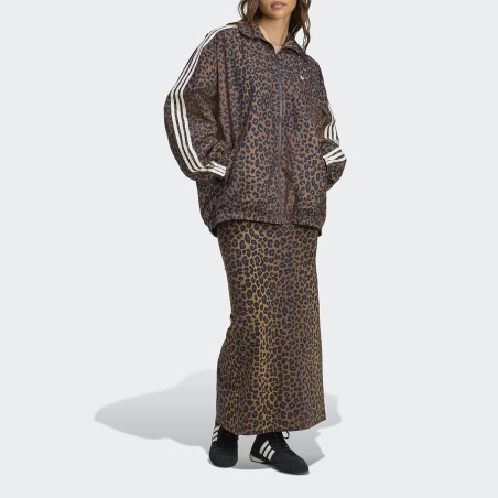 ADIDAS ORIGINALS - Felpa Leopard Print Firebird