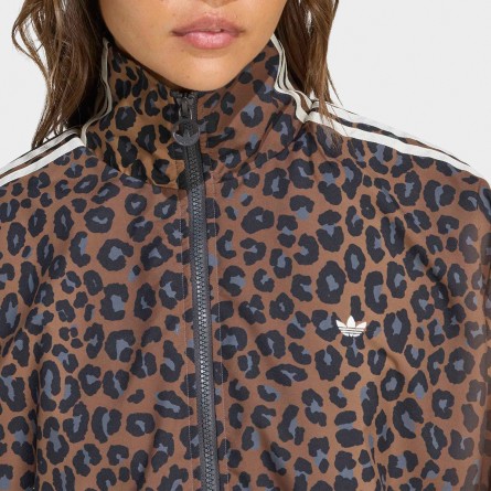 ADIDAS ORIGINALS - Felpa Leopard Print Firebird