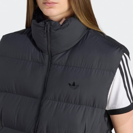 ADIDAS ORIGINALS - Sleeveless Tonal Puffer Jacket ADIDAS ORIGINALS - Sleeveless Tonal Puffer Jacket