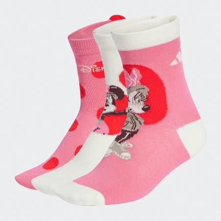 ADIDAS - Set de 3 pares de calcetines Disney Minnie Mouse