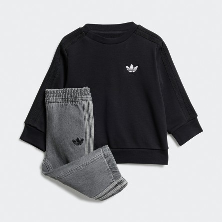 ADIDAS ORIGINALS - Completino Denim Crew Kids