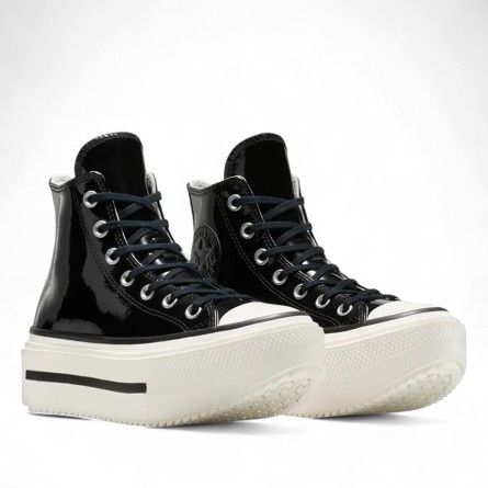 CONVERSE - Zapatillas Chuck Taylor All Star Lift Double Stack Platform Charol