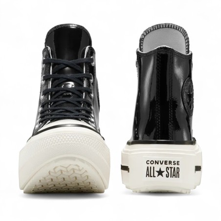 CONVERSE - Sneakers Chuck Taylor All Star Lift Double Stack Platform Patent Leather
