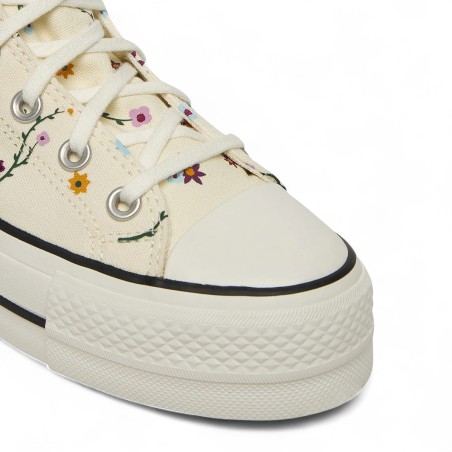 CONVERSE - Sneakers Chuck Taylor All Star Lift Platform Embroidered Blooms