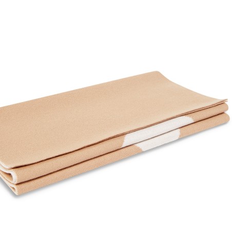 PINKO - Écharpe en laine avec logo en lettres