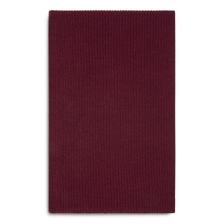 PINKO - Wool blend scarf with logo patch