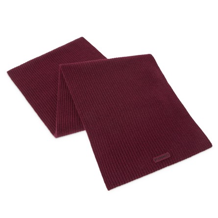 PINKO - Schal aus Wollmischung mit Logoaufnäher