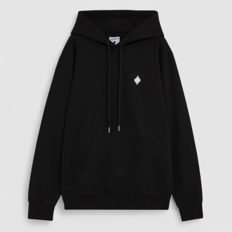 COUNTY OF MILAN - Gewaschener Effekt-Kapuzenpullover mit Logo