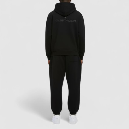 COUNTY OF MILAN - Pantalones efecto lavado con logotipo