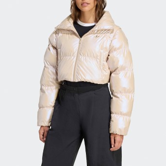 ADIDAS ORIGINALS - Giubbino Puffer Essentials Glossy 2 In 1