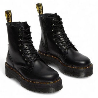 DR.MARTENS - Bottes militaires Jadon Polished Smooth 2