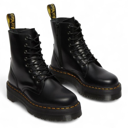 DR.MARTENS - Bottes militaires Jadon Polished Smooth