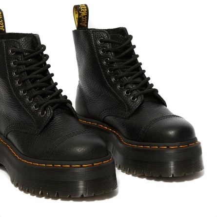DR.MARTENS - Kampfstiefel Sinclair Gefrästes Nappaleder