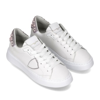 PHILIPPE MODEL - Sneakers Temple Low Perles 2