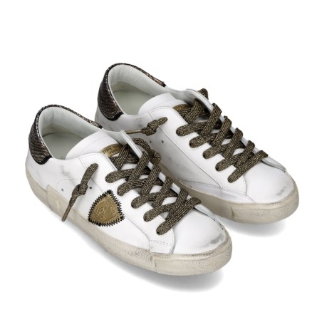 PHILIPPE MODEL - Sneakers Prsx Low Metal Python