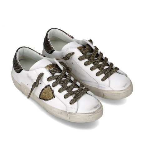 PHILIPPE MODEL - Sneakers Prsx Low Metal Python