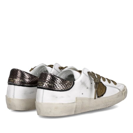PHILIPPE MODEL - Sneakers Prsx Low Metal Python