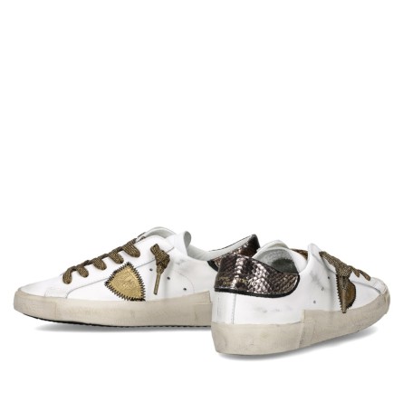 PHILIPPE MODEL - Sneakers Prsx Low Metal Python