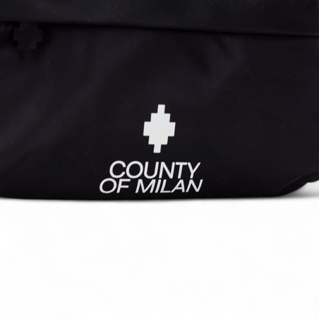 COUNTY OF MILAN - Nylon fanny pack with printed logo