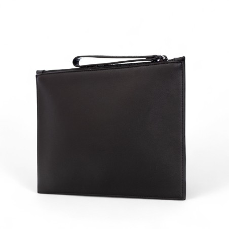 COUNTY OF MILAN - Pochette en faux cuir avec imprimé Ailes