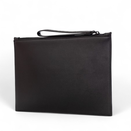 COUNTY OF MILAN - Pochette en faux cuir avec imprimé Ailes