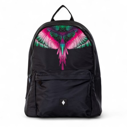 COUNTY OF MILAN - Fabric backpack with Wings print