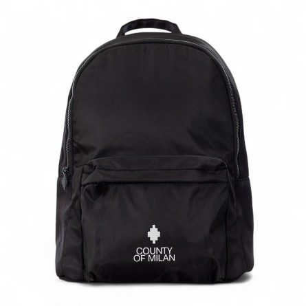 COUNTY OF MILAN - Fabric backpack with printed logo